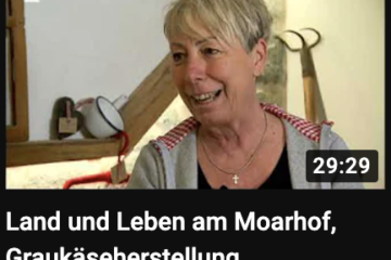 Video Beitrag über die Hofkäserei Moarhof bei RAI Südtirol